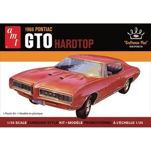 AMT 1968 Pontiac GTO Hardtop Craftsman Plus 1/25 Scale Model Kit  COLLECTIBLES